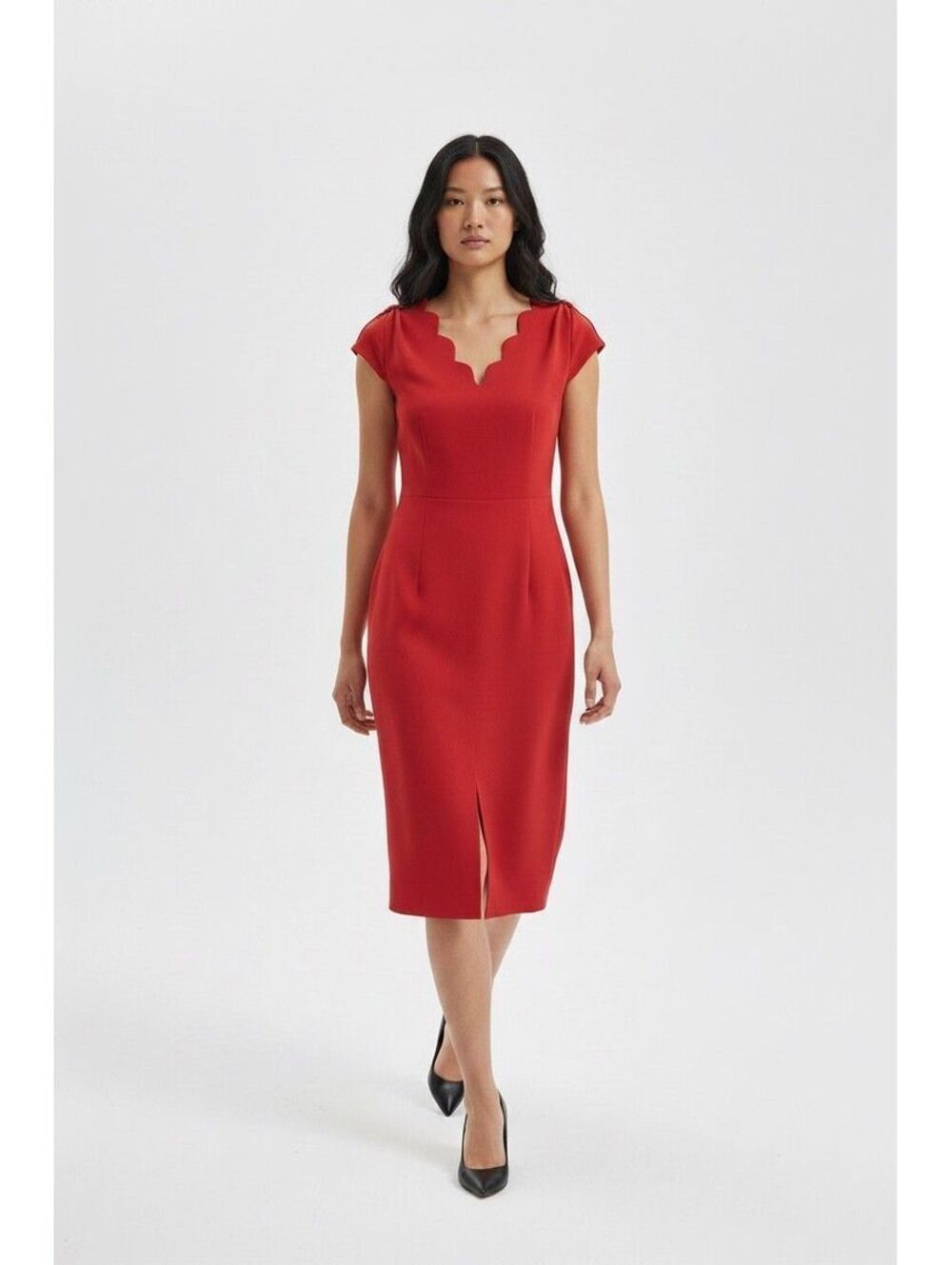 Maggy London Women's Dream Crepe Sheath Dress, Primrose Size 2- NWT